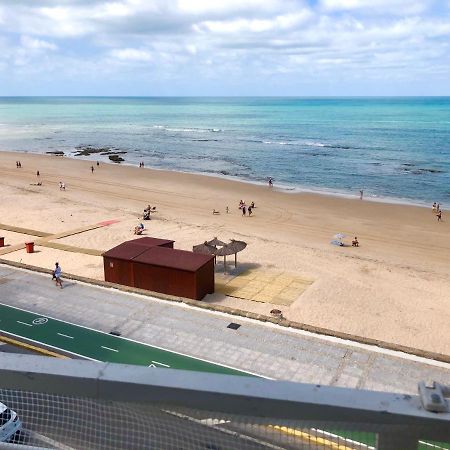 Gatu Premium Vista Infinita 1ªlinea Mar Wifi, Aire Acc Apartment Cadiz Bagian luar foto