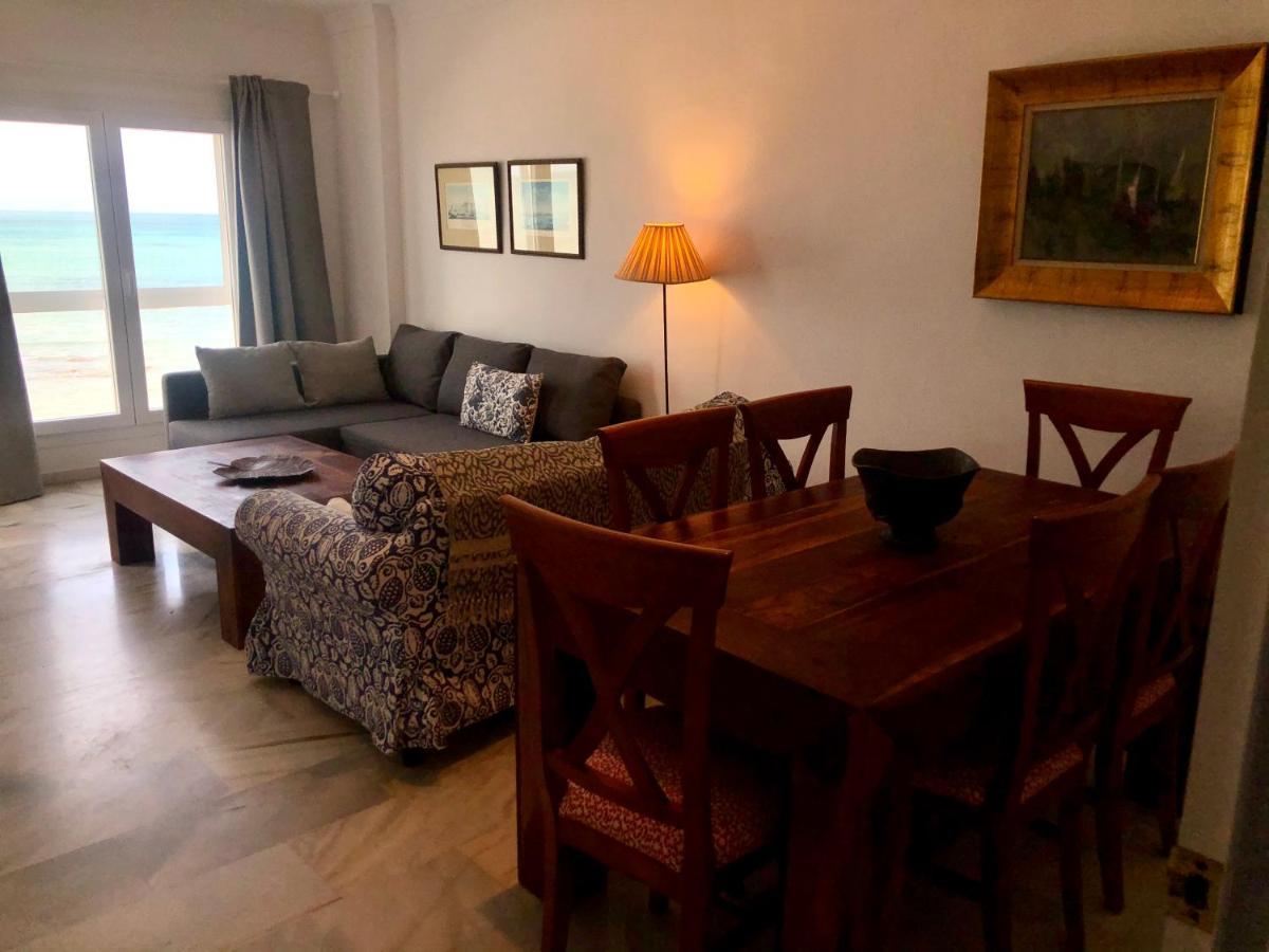 Gatu Premium Vista Infinita 1ªlinea Mar Wifi, Aire Acc Apartment Cadiz Bagian luar foto
