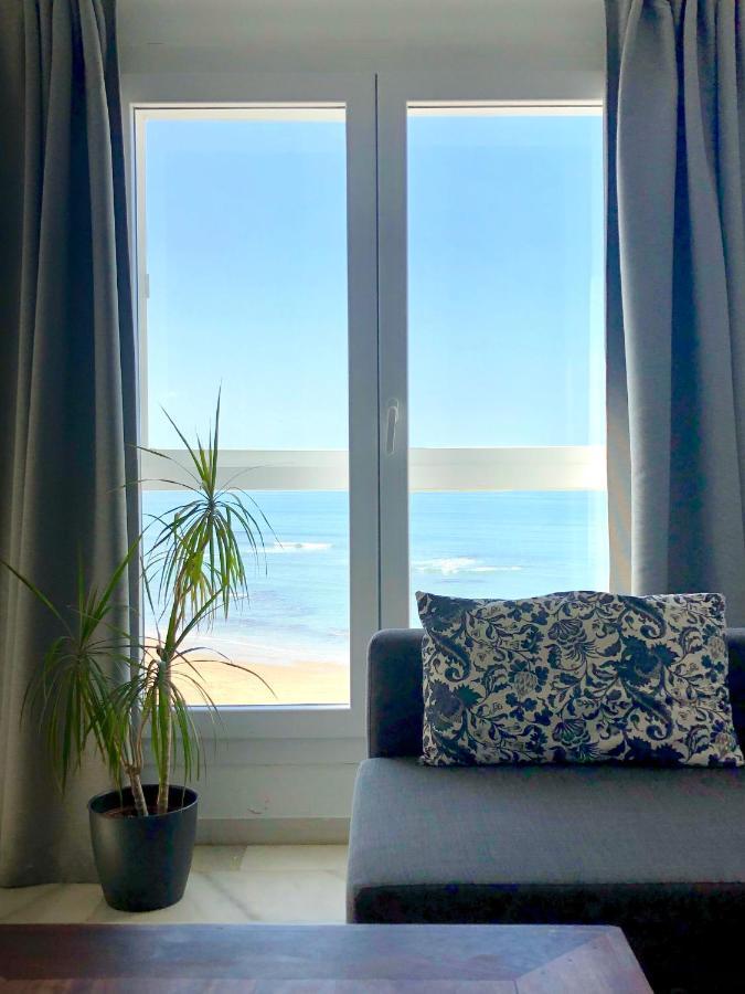 Gatu Premium Vista Infinita 1ªlinea Mar Wifi, Aire Acc Apartment Cadiz Bagian luar foto